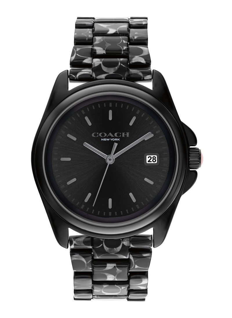 COACH Women's Analog Round Shape Alloy Wrist Watch 14504186 - 36 Mm  - Image 1