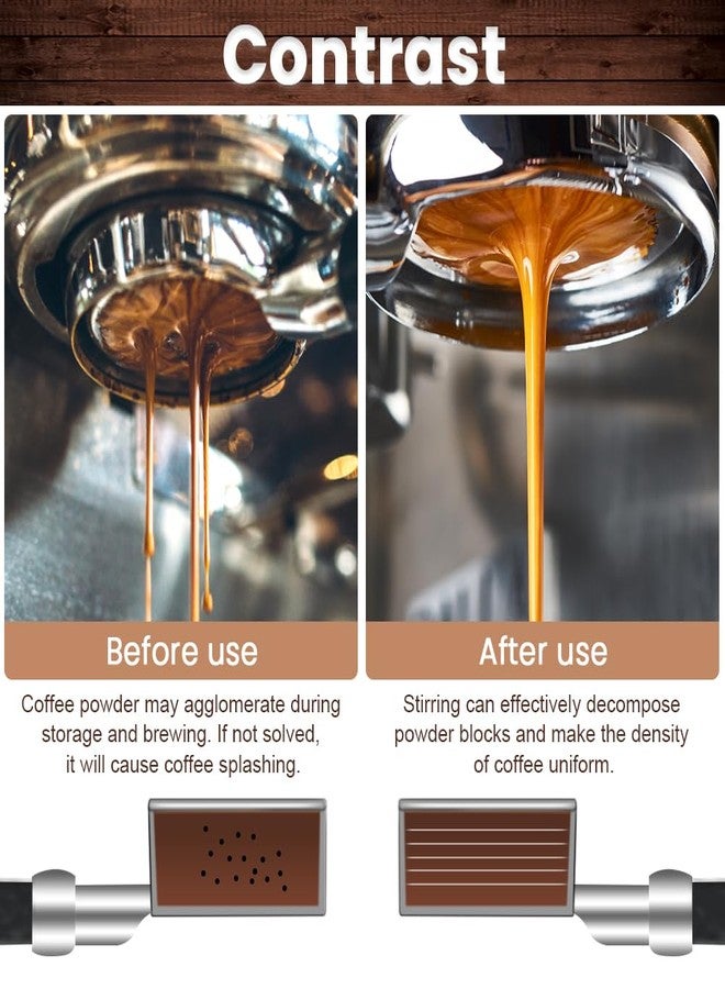 Loyanger 51mm Espresso Accessories Kit, Espresso Tamper Set, Spring Loaded Calibrated Tamper, WDT Tool and Dosing Funnel Set Fits Coffee Machines(COLOR:as shown) - Image 3