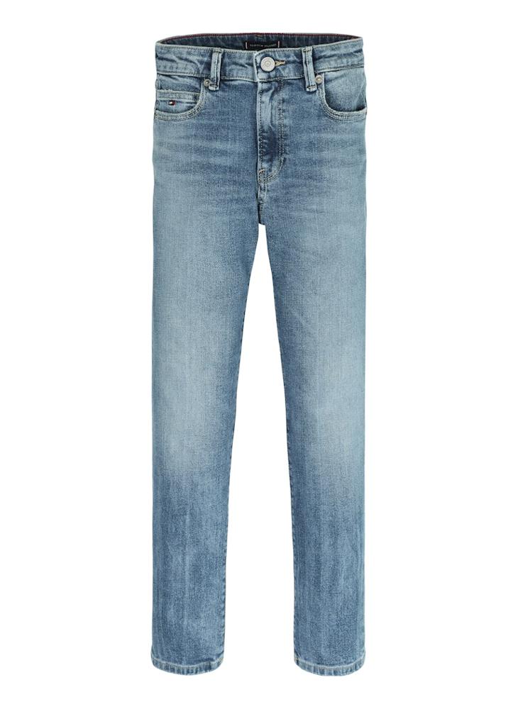TOMMY HILFIGER - Youth Straight Mid Raise Jeans - Image 1