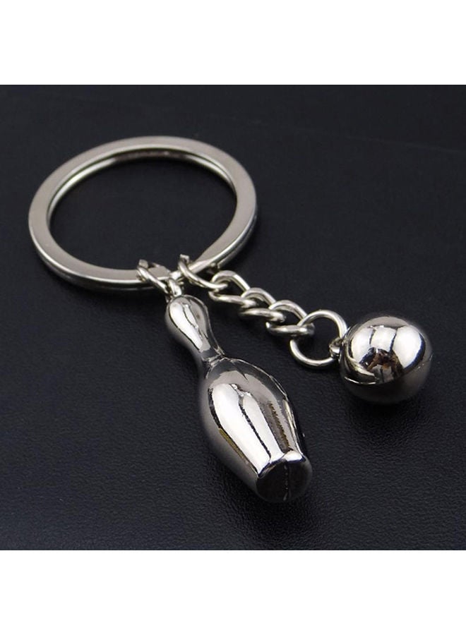 NIBEMINENT Bowling Pin Ball Pendant Car Key Ring - Image 3