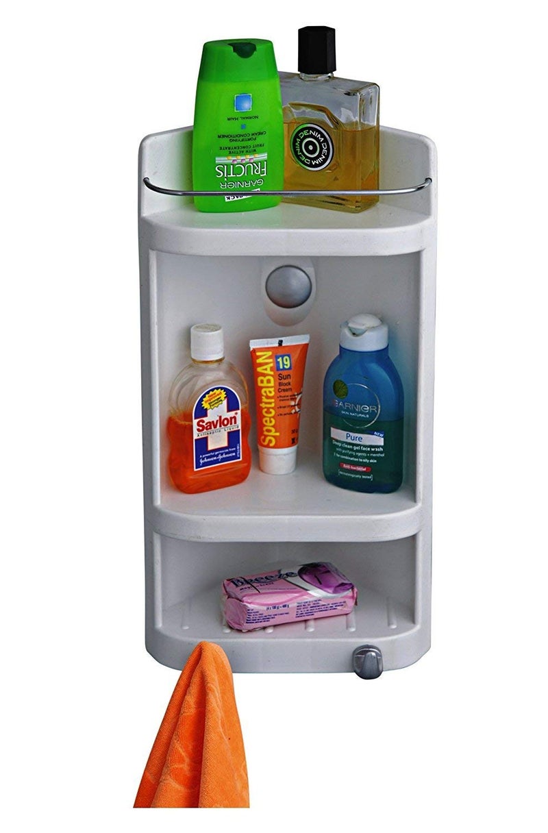 BRANCO Caddy Small Corner Cabinet White Set of 2 BRC701 - Image 3