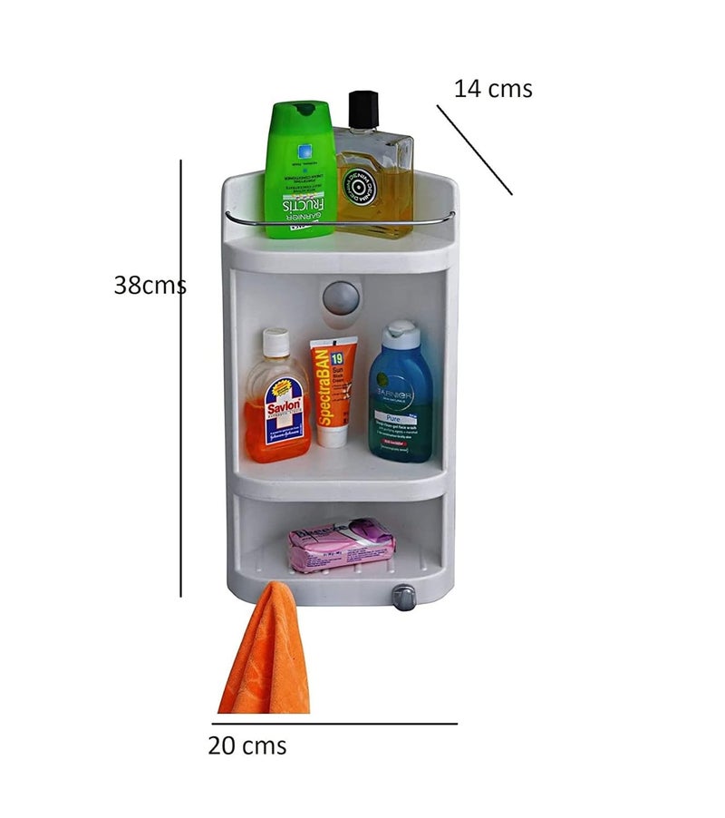 BRANCO Caddy Small Corner Cabinet White Set of 2 BRC701 - Image 2