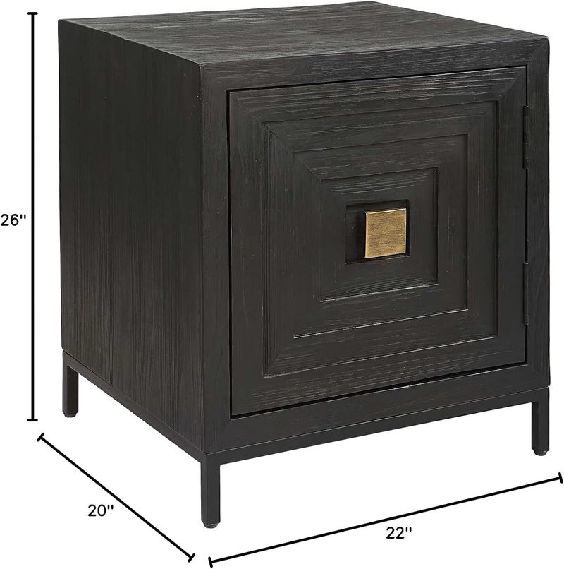 Uttermost طاولة نهاية أيكن بارتفاع 255 بوصة وعرض 2225 بوصة - Image 2