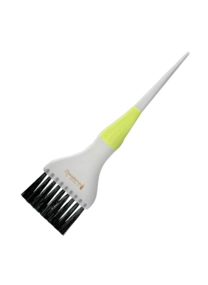 Macadamia Natural - Macadamia Natural Tint Brush – Transparent Handle with Rubber Grip for Precise Hair Color Application - Image 1