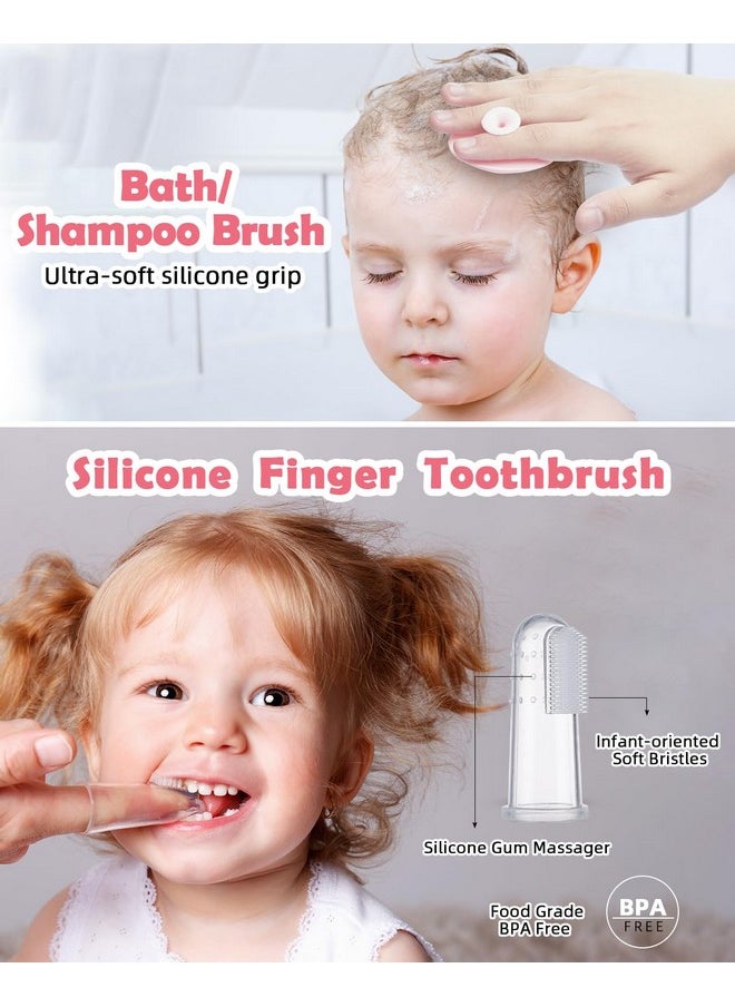 Lictin Rooming And Health Kit, Lictin Nursery Care Kit, Newborn Safety Health Care Set With Hair Brush,Comb,Nail Clippers And More For Newborn Infant Toddlers Baby Girls  - Image 3