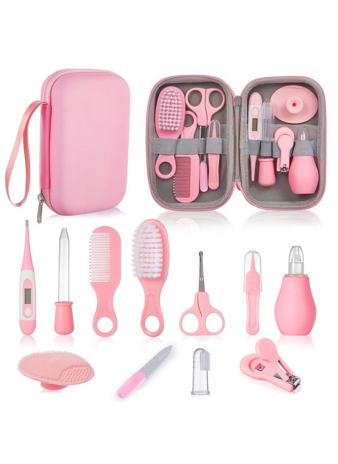 Lictin Rooming And Health Kit, Lictin Nursery Care Kit, Newborn Safety Health Care Set With Hair Brush,Comb,Nail Clippers And More For Newborn Infant Toddlers Baby Girls  - Image 1