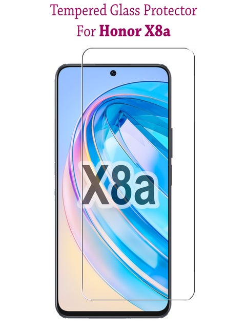 واقي شاشة زجاجي مقوى لهاتف هونر X8a