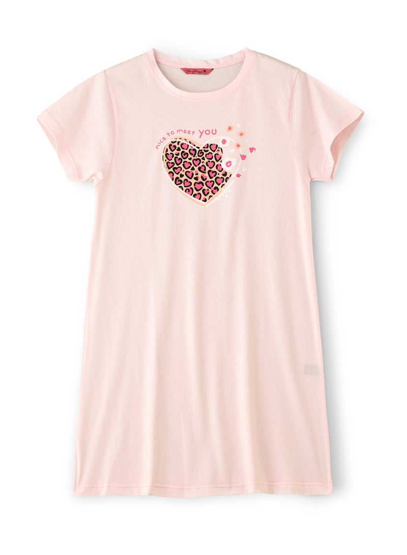Lacy Dreams LACY DREAMS WOMENS KNITTED SLEEP SHIRT  - Image 1