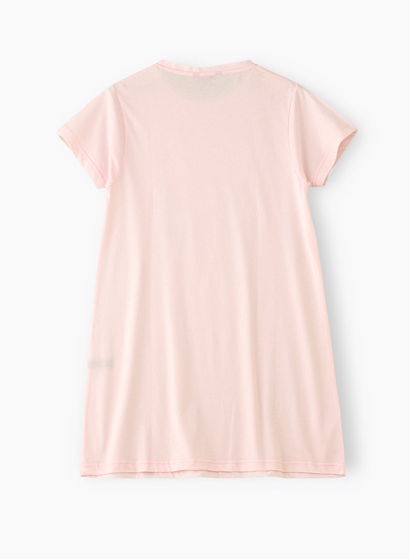 Lacy Dreams LACY DREAMS WOMENS KNITTED SLEEP SHIRT  - Image 2