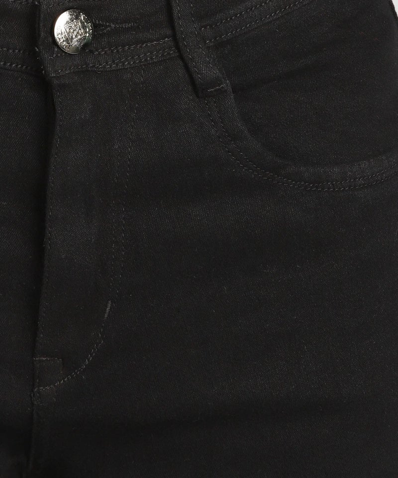 Nifty Women's Denim Straight Fit Boyfriend Jeans (Jean_1439_BLK_34_Black_34) - Image 4