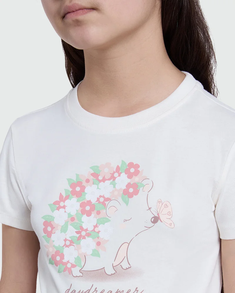 Ovs Vanilla Ice Tee For Girls – Classic Fit