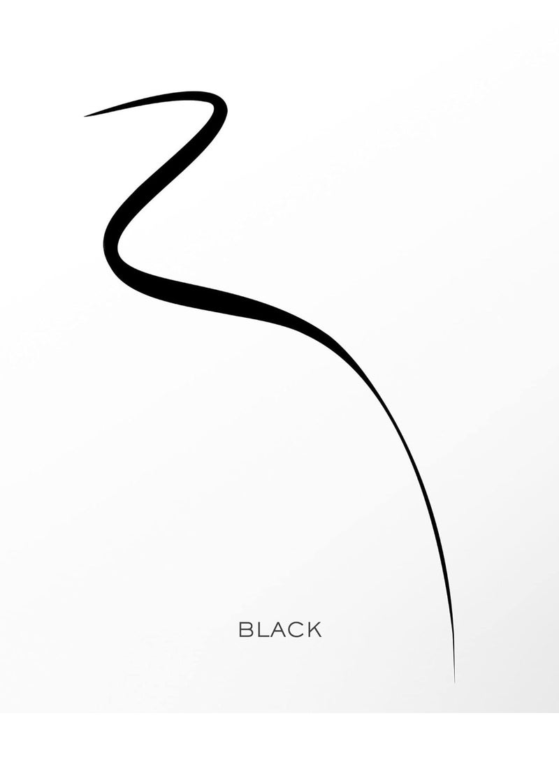 LANCOME Idôle Ultra-Precise Felt Tip Waterproof Liquid Eyeliner for 24Hr Smudge-Resistant Wear Glossy Black - Image 4