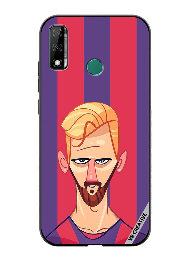 VR CREATIVE Protective Case Cover For Huawei Y8s Messi Design Multicolour - Image 1