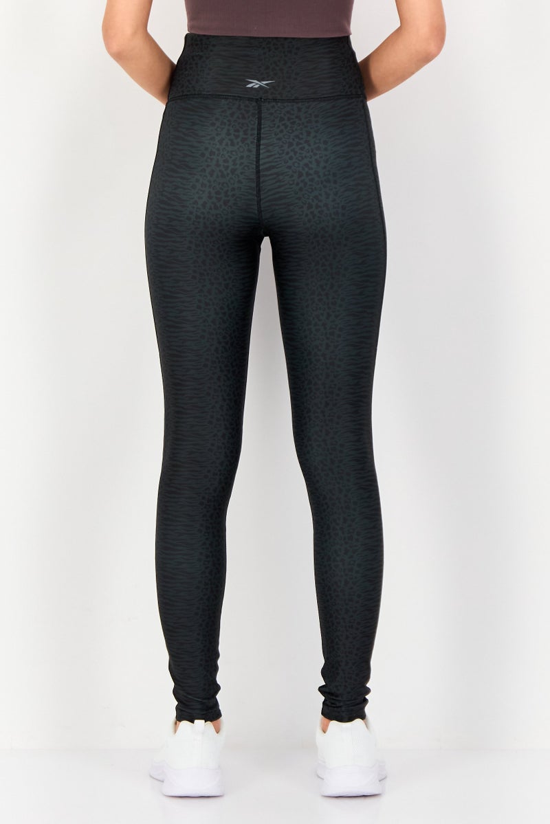 Reebok Women Sportswear Fit Training Leggings, Black - Image 4