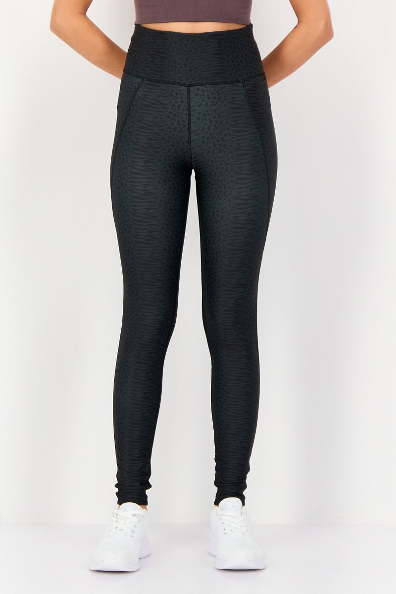 Reebok Women Sportswear Fit Training Leggings, Black - Image 1