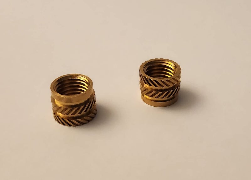 M8x1.0mm Brass Threaded Insert for 3D Printing - Image 1