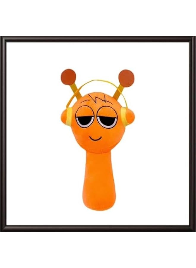 general Sprunki Plush Toy - Cartoon Game Plush Toy, New Game Plush Doll, Realistic Cute Soft Stuffed Animal Doll Pillow Game Fan Boy Girl Children (I/1) - Image 1