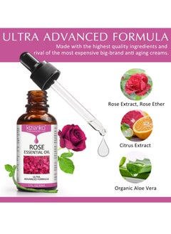 Rose Essential Oil Face Rose Oil Moisturizer Rose Oil Anti Ageing and Anti Wrinkle Serum Rose Oil for Face Skin Care Reduce Fine Lines and Skin Marks Face Serum with Rose Extract 30ml - pzsku/Z79A5AAFF77FBCC702E51Z/45/1741339670/a6c44b19-995d-4ce9-beb2-f6bc07fbfee6