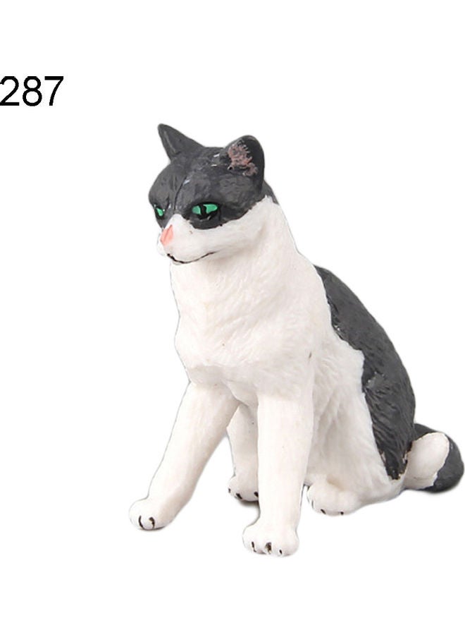 NIBEMINENT PVC Simulation Mini Cat Figure for Kids