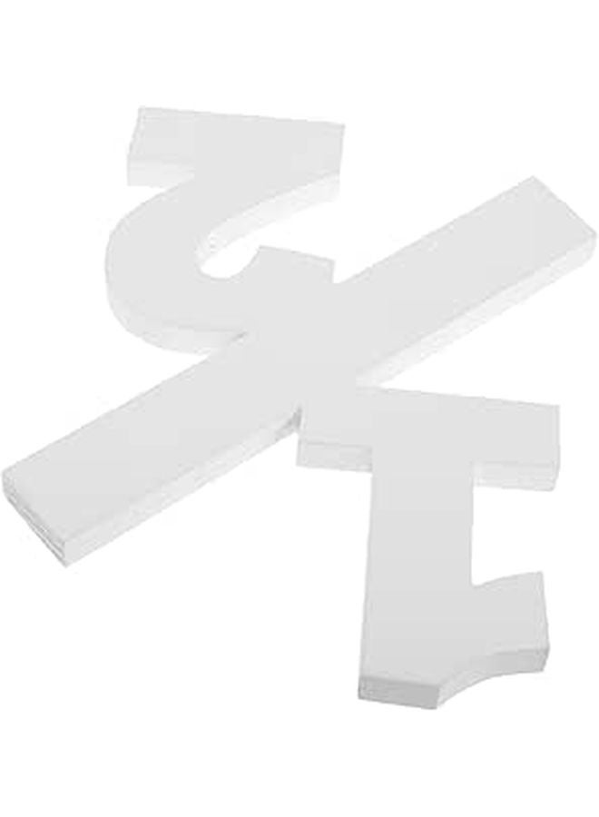 Large Wooden Number 1 2 Milestone Birthday Photo Props Safe Reusable Baby Sign - Image 1