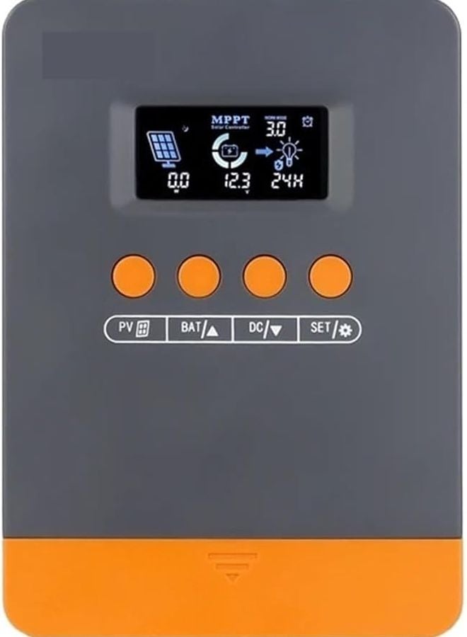MPPT 25A Solar Charge Controller 12V 24V Auto Lifepo4 Battery Charger Max PV Input 100VDC - Image 1