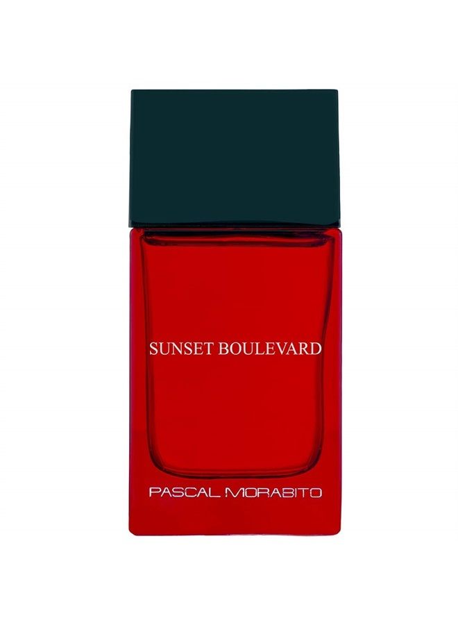 PASCAL MORABITO Sunset Boulevard- 3.4 Oz Eau De Toilette - Fragrance Mist For Men - Spicy Woody Aromatic Scent - Cologne Spray With Apple, Geranium, Pepper, Veviter Amber, Patchouli Accords - Image 1