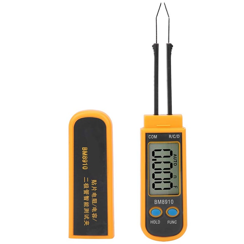 [Great bargain] Resistance Capacitance Tester Handheld Smart SMD Component Test Clip Tweezers BM8910 Auto Identification for Electronics Engineers Plastic Compact Design Fade proof Chemical free Balanced structure Modern color selections Modern look Fit kitchen & bedroom Shop & home all-space compatible Gulf user preference oriented build Daily wear upgraded resistant material Globally popular elegant design Defect-free product KSA approved quality Reliable daily use design Global easy assemble picks Super high sales Changing environment compatible Market mainstream color picks Market popular practical build Room to room portable Ready varied options Multi-budget available picks Family favorite Easy transit optimized build Store recommended item - Image 1