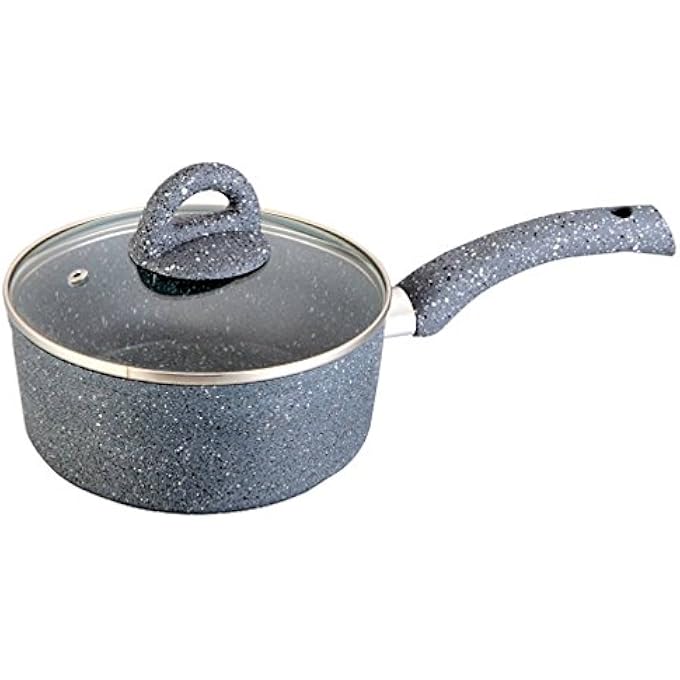 Wonderchef Granite Sauce Pan With Lid Set 18Cm 2Pieces - Image 5