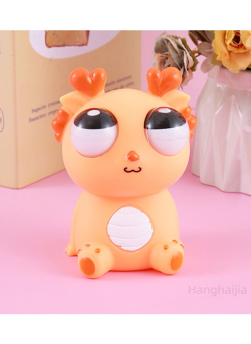 Hanghaijia Squeeze Stress Relief Eyeball Burst Popping Dragon for All Occasions Party Funny Favors Toys  - Image 3