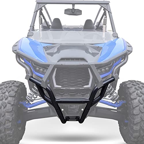 SAUTVS Sport Front Bumper for Teryx KRX 1000 Trail Edition, Black Bumper Protector Headlight Guard for Kawasaki Teryx KRX KRX4 1000 2020-2025 Accessories, Replace #99994-1301 - Image 1