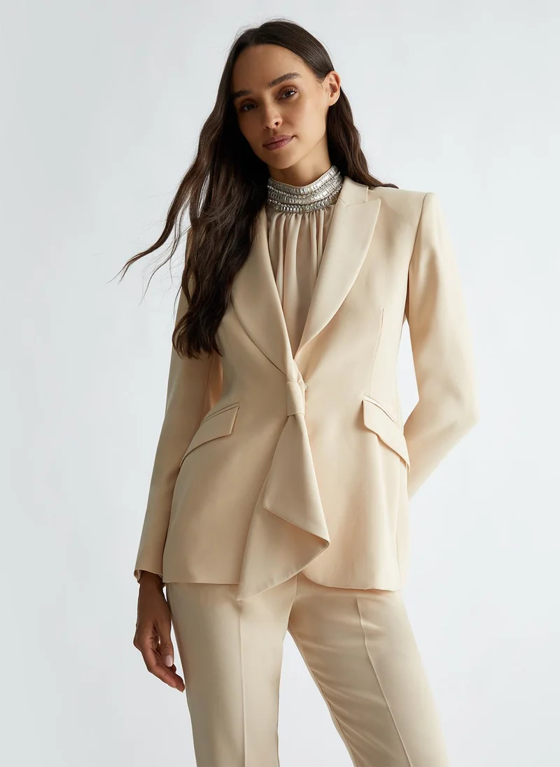 Liu Jo Envers satin blazer