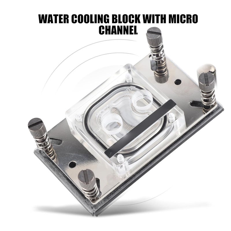 Water Block Am3 Water Block 10×9×8 Computer CPU Water Cooling Block Water Block Copper Base with Channel Coolg Werblock - Image 3
