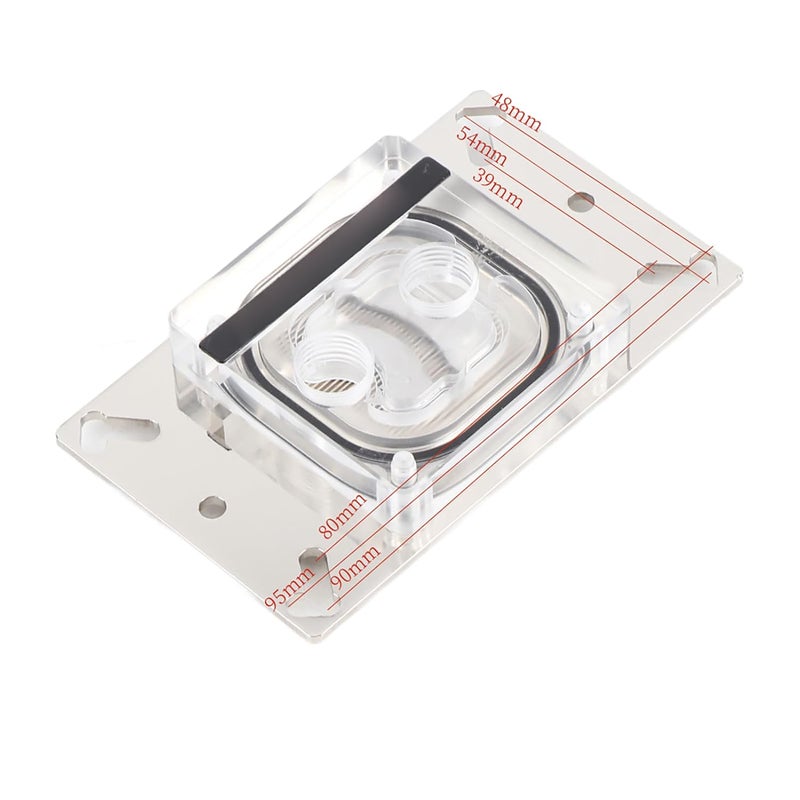 Water Block Am3 Water Block 10×9×8 Computer CPU Water Cooling Block Water Block Copper Base with Channel Coolg Werblock - Image 4