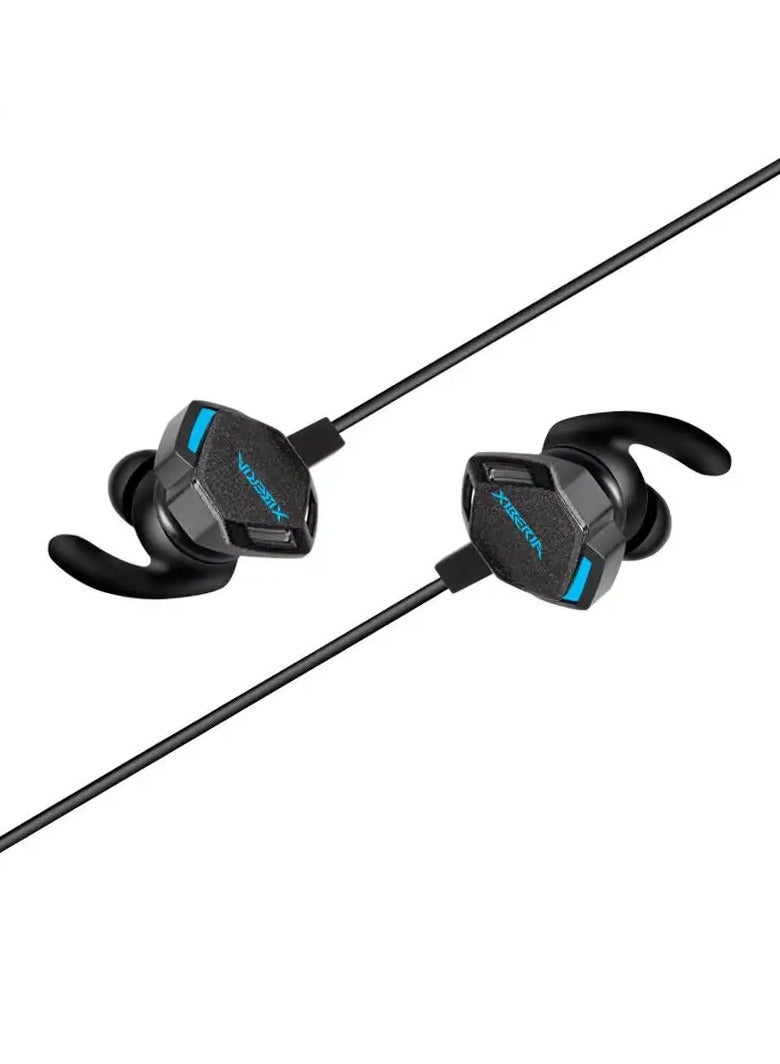 XIBERIA MG-2 In-Ear Wired Gaming Headset Built-in Sound Card with Detachable HD Microphone with External Extra Sound Card for PC and Mobile Phone - Image 4