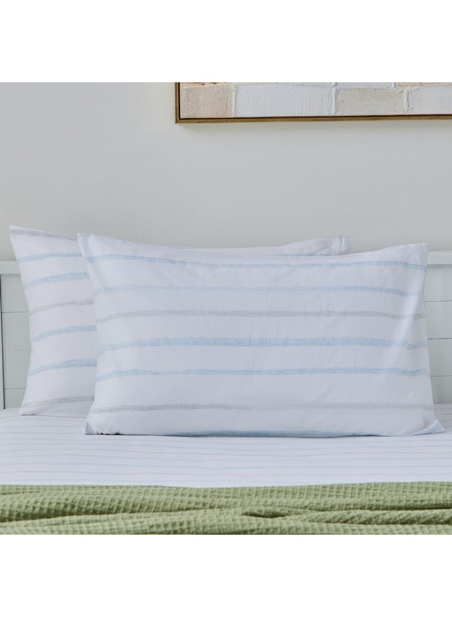 Home Box Aurora Jason 2-Piece Printed Cotton Pillow Cover Set 75 x 50 cm  - Image 2