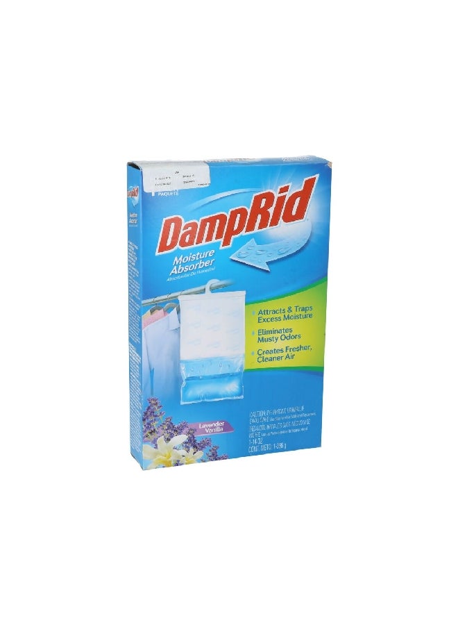 DampRid Lavender Vanilla Fragrance Hanging Moisture Absorber 14 oz FG80LV - Image 2