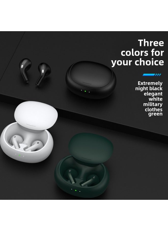 Generic - TWS Business Meeting In-ear Noise Reduction Long Endurance AI Intelligent Real-time Simultaneous Translation Wireless Bluetooth Headset-Color:Black - Image 1