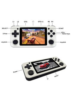 RG351P Handheld Game Console, Opening Linux Tony System Built-in 64G TF Card 2500 Classic Games 3.5-inch IPS Screen Retro Game Console (White) - pzsku/Z79A64DECD8EF952E731CZ/45/_/1697448133/391abed9-e3bd-42fc-90c2-560d0be82cb0