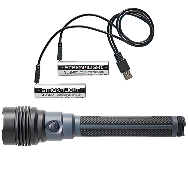 Streamlight 88132 ProTac HL 6 5,300-Lumen 80,000-Candela Rechargeable Flashlight with Y USB-C Cord and Wrist Lanyard, Black - Image 3