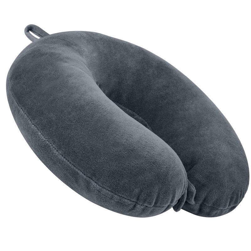 Hundur Store Hundur Store Premium Fiber Filled Neck Pillow, Aeroplane Travel Pillow Neck Adjustable 360 Degree Support Headrest Neck Support Comfortable Pillow Pack of 2 - Image 2