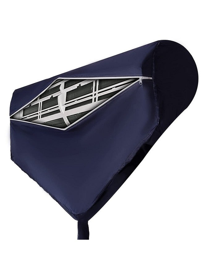 Da Anushi Polyester Split Ac Service Wash Bag Cover Ac Service Cleaning Cover WaterproofIndoor Unit Service Cover Bag With Drain Outlet Ac Service Wash Bag Cover Jacket For 1.5 Ton To 2 Ton Ac(Blue) - Image 2