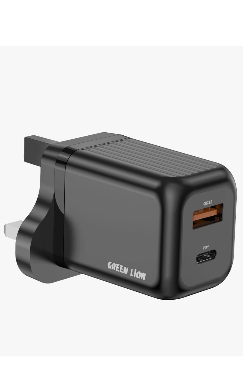 GREEN LION Ultra Compact GaN Wall Charger / Fast Charger / 45W PD OUTPUT - Image 1
