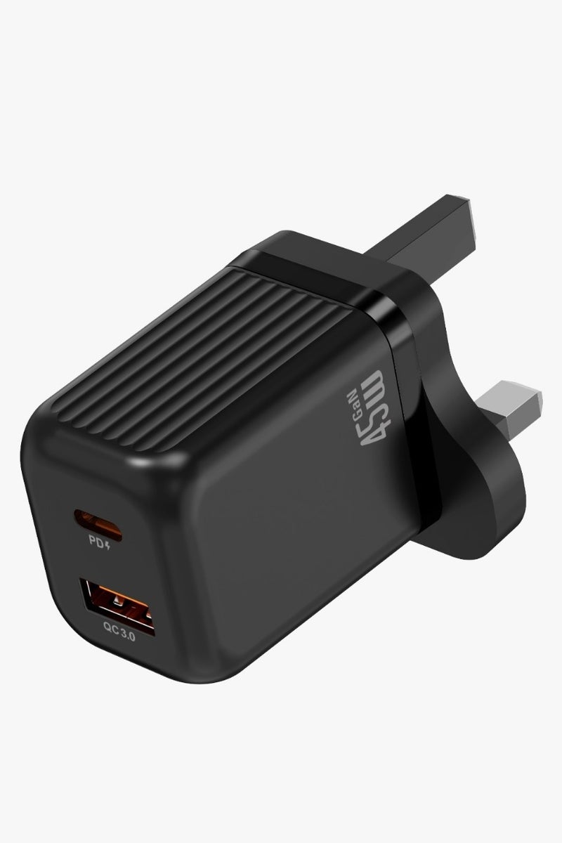 GREEN LION Ultra Compact GaN Wall Charger / Fast Charger / 45W PD OUTPUT - Image 2
