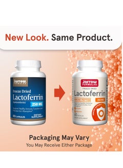 jarrow formulas Lactoferrin 250 mg Immune-Supporting Glycoprotein For Healthy Immune System Support 60 Capsules 60 Servings packing may vary  - Image 2