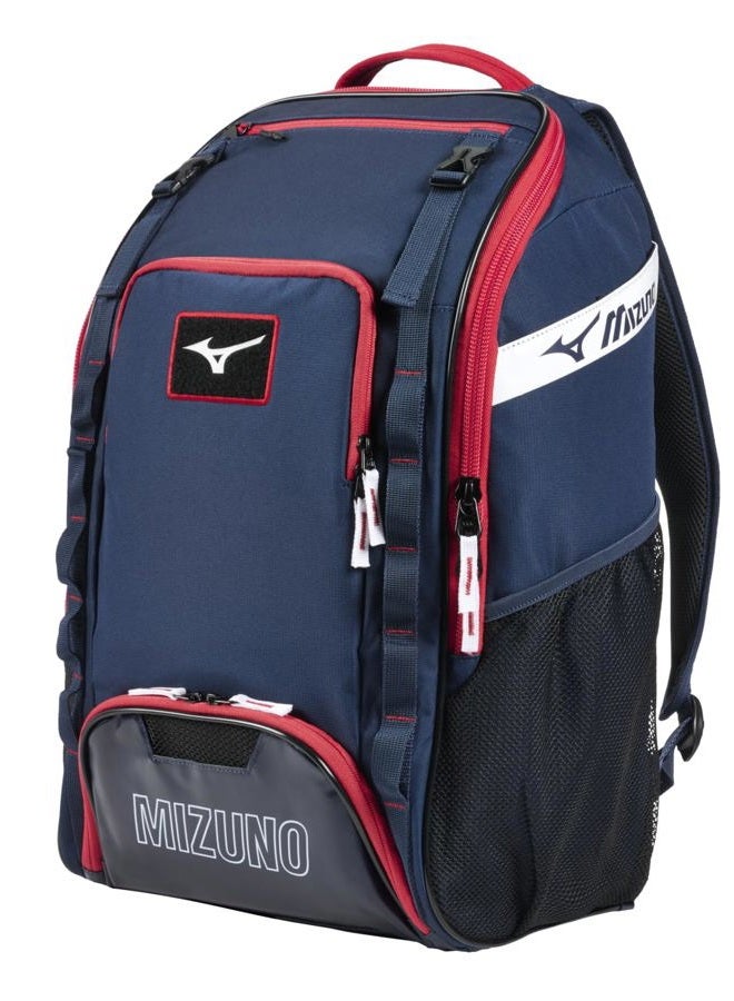 Unisex Organizer 26 Baseball/Softball Backpack, Navy-Red