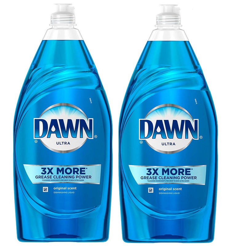Dawn Ultra Dishwashing Liquid Original Scent 1 Pack 2 Ct of 28 Oz 56 Oz Total