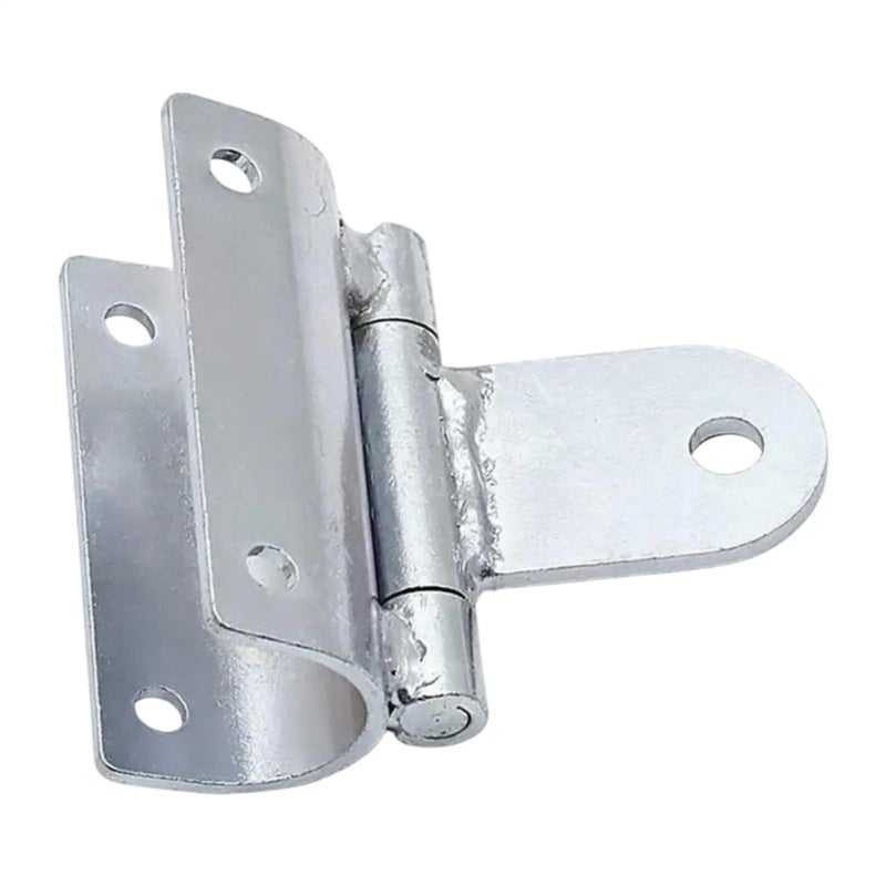 Snowmobile Tow Hitch Bumper Towing Attachment 2 Piece Set Heavy Duty Silver Metal - Image 2