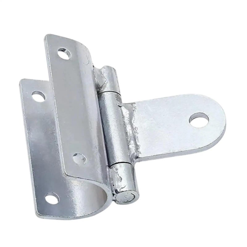 Snowmobile Tow Hitch Bumper Towing Attachment 2 Piece Set Heavy Duty Silver Metal - Image 4