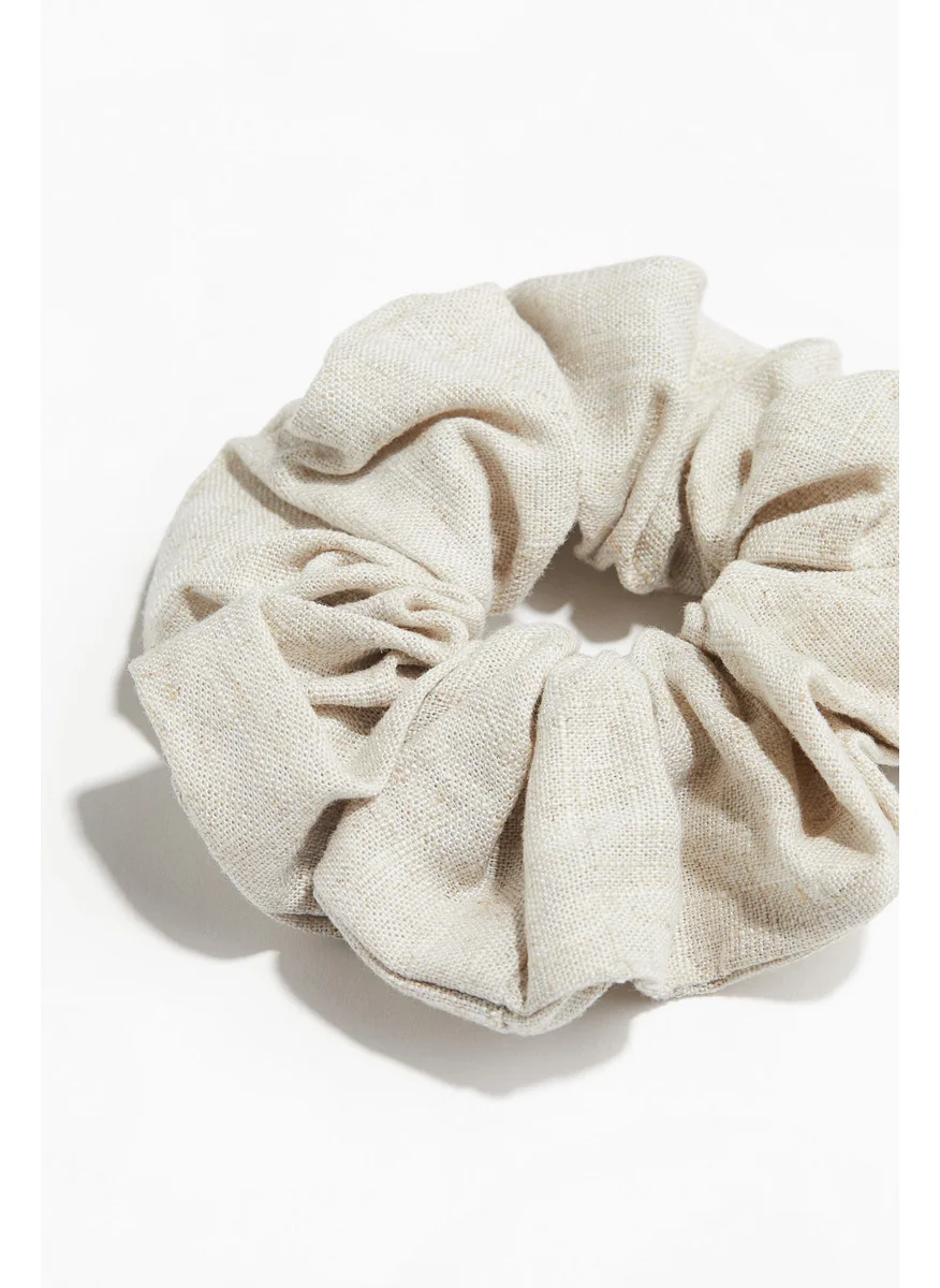 اتش اند ام Linen-Blend Scrunchie
