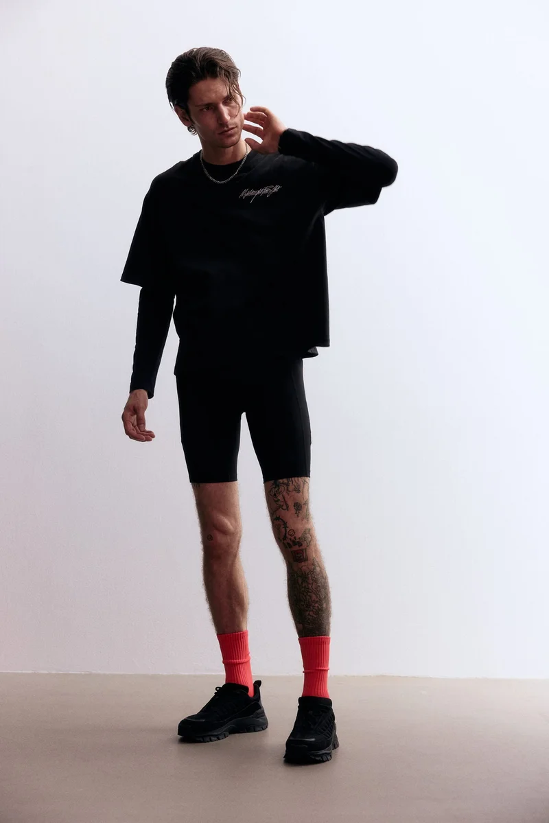 H&M  Short running tights with DryMove™ for Men | Best Price UAE